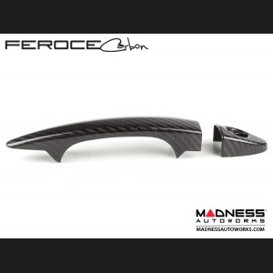 BMW 3 Series/ E90/ E91 Door Handles by Feroce - Carbon Fiber